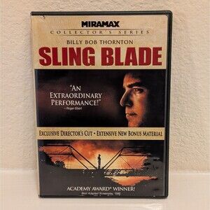 Sling Blade 1996 Directors cut  (DVD, 2005, Special Edition) 2 Disc Miramax